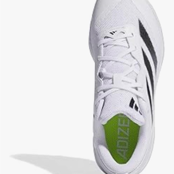 New adidas Women's Adizero Instinct Softball Cleats size 7 white black - Picture 3 of 13